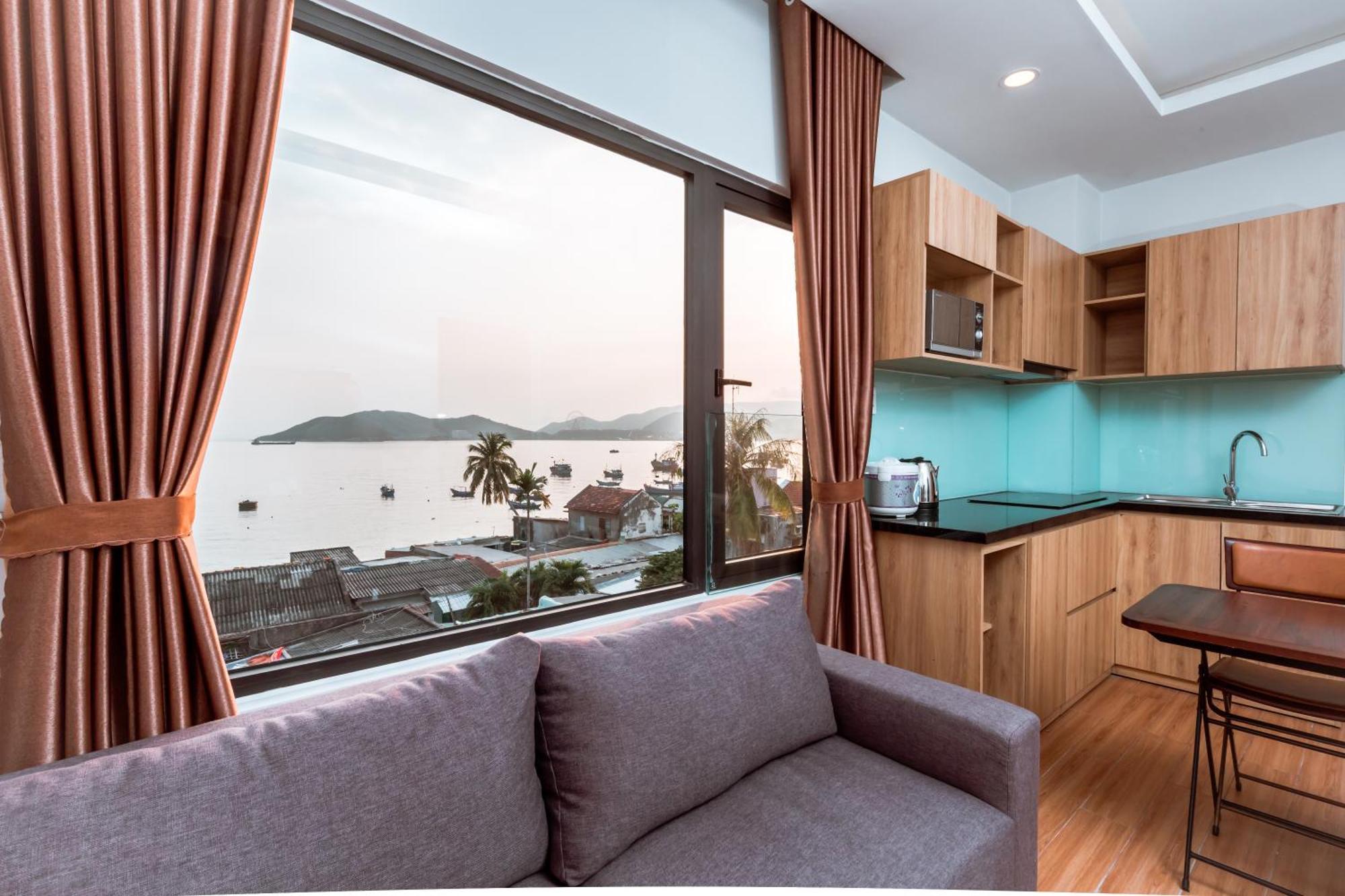 Aqua Seaview Hotel Nha Trang Exteriör bild